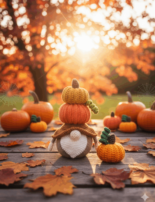 Gnoom "Pompoen stapelaar"