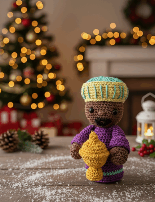 Kerstfiguur "Balthasar" (3 koningen)