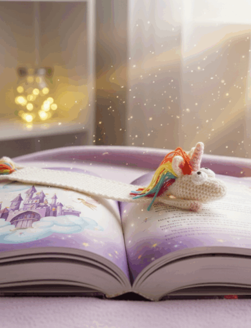 Bladwijzer "Elly" de eenhoorn