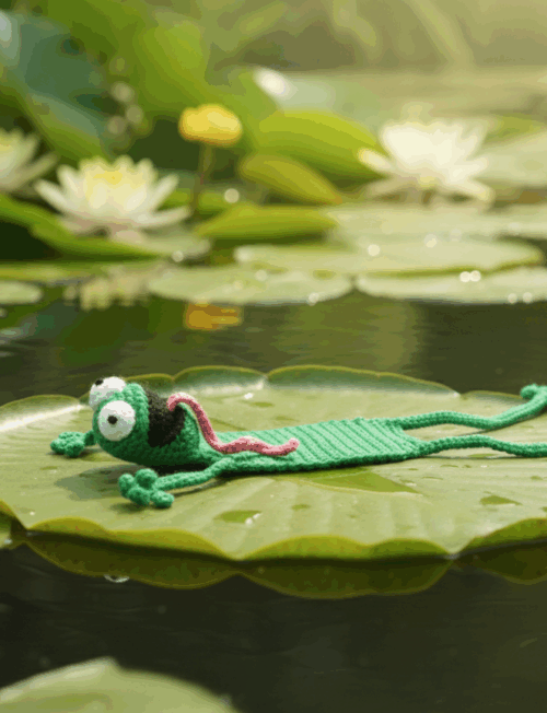 Bladwijzer "Kwekkie" de kikker