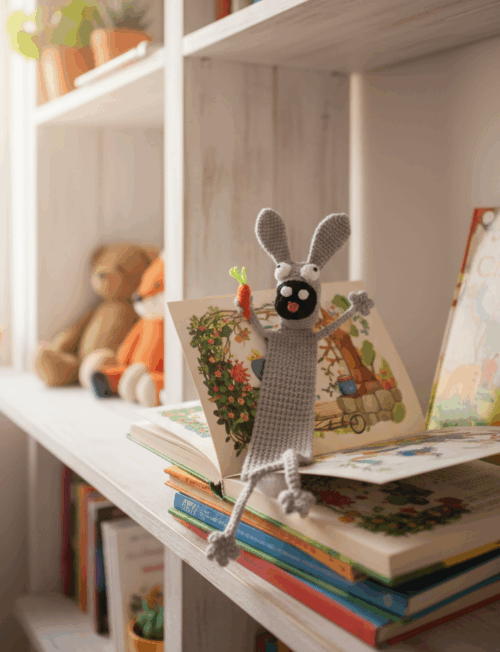 Bladwijzer "Knibbel" het konijn