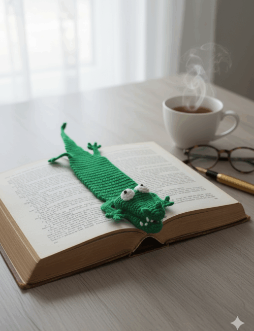 Bladwijzer "Krocky" de krokodil