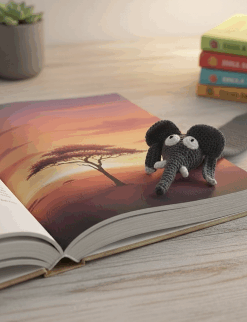 Bladwijzer "Toeter" de olifant