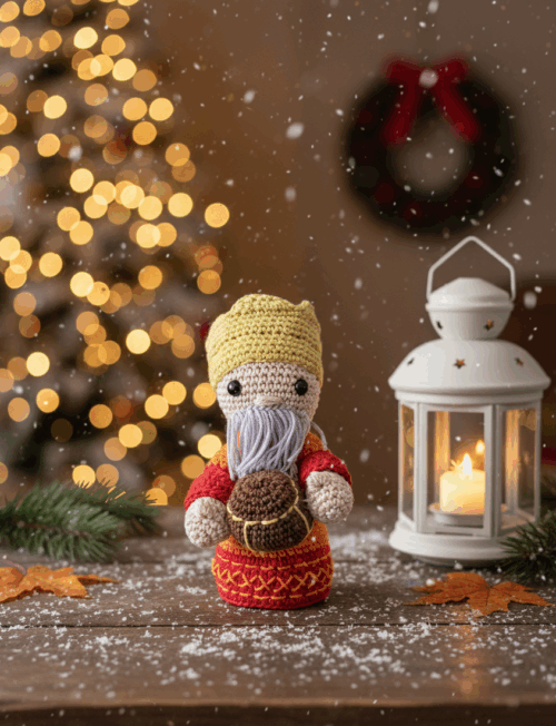 Kerstfiguur "Melchior" (3 koningen)